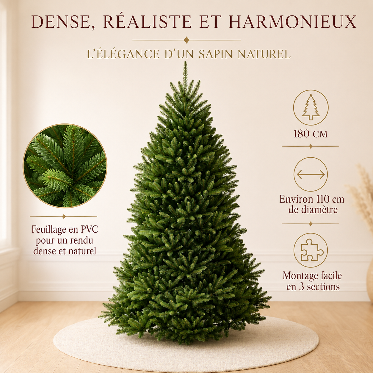 Sapin de Noël artificiel